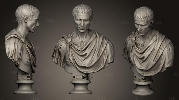 Julius Caesar 3d stl модель для ЧПУ